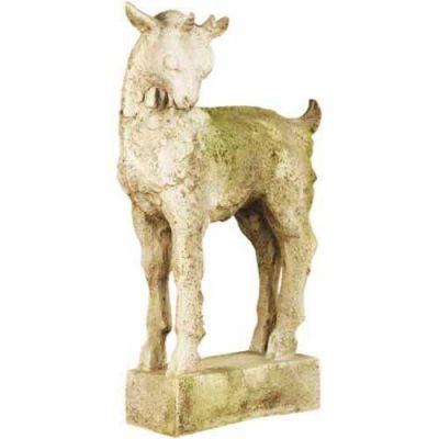 Billy Goat 26in. Fiber Stone Resin Indoor/Outdoor Statuary -  - F00950