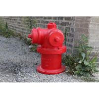 Chicago Fire Hydrant Fiberglass Indoor/Outdoor Garden