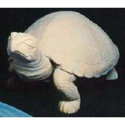 Giant Sleepy Turtle 35 in. Fiberglass Indoor/Outdoor Garden -  - F620