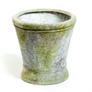 Haven Pot-Sm. Fiber Stone Resin Indoor/Outdoor Statuary