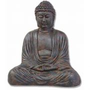 Meditating Buddha 18in. Fiberglass Indoor/Outdoor Garden