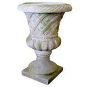 Rivera Urn Large 31" Fiber Stone Resin Indoor/Outdoor Statuary