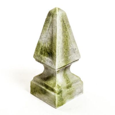 WHITAKER FINIAL Fiber Stone Resin Indoor/Outdoor Statuary -  - FS9218