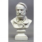 Victor Hugo 12in. - Fiberglass Resin - Indoor/Outdoor Garden Statue