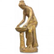 Danaide Bathing Woman - Small - Fiberglass Resin - Indoor/Outdoor Statue/Sculpture