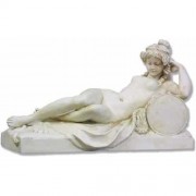Femme Couchee 22in. Wide - Fiberglass Resin - Indoor/Outdoor Statue