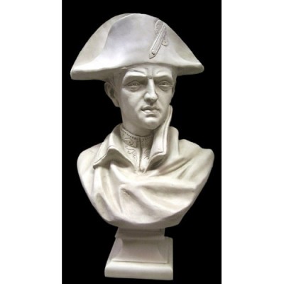 Napoleon Bust 33in. Fiberglass Indoor/Outdoor Garden -  - F6192