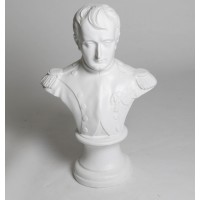 Napoleon Bust From France 29in. - Fiberglass Resin - Outdoor Statue