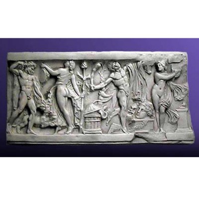 Mystical Dance Frieze - Fiberglass - Indoor/Outdoor Statue - - F9015 Mystical Dance Frieze - Fiberglass - Indoor/Outdoor Statue - - F9015