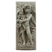 Little Boy Spring Plaque 30in. Fiberglass Resin In/Outdoor