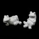 Laid Back Frog 7in. - Fiber Stone Resin - Indoor/Outdoor Garden Statue -  - FS8167