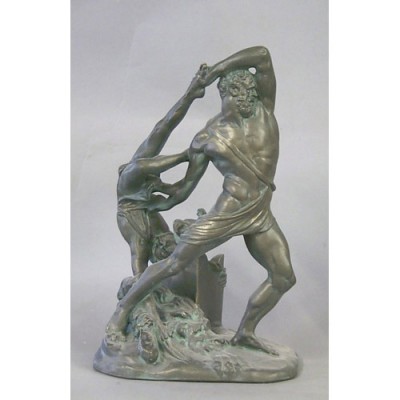 Hercules / Lichas - Fiberglass Resin - Indoor/Outdoor Garden Statue - - T588 Hercules / Lichas - Fiberglass Resin - Indoor/Outdoor Garden Statue - - T588