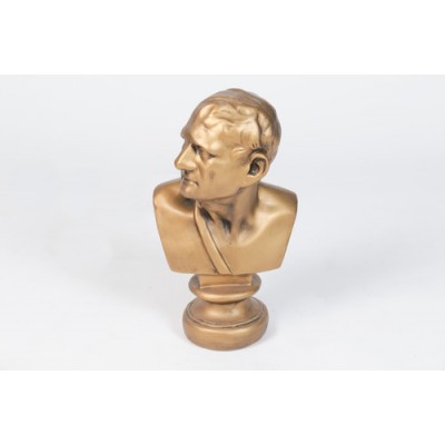 Cicero Bust 16in. - Fiberglass Resin - Indoor/Outdoor Garden Statue -  - T7001