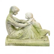 Mother's Love 10.5in. High - Fiberglass Resin - Indoor/Outdoor Statue