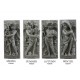 Little Boy Spring Plaque 30in. Fiber Stone Resin In/Outdoor Statue - - FS6648 Little Boy Spring Plaque 30in. Fiber Stone Resin In/Outdoor Statue - - FS6648