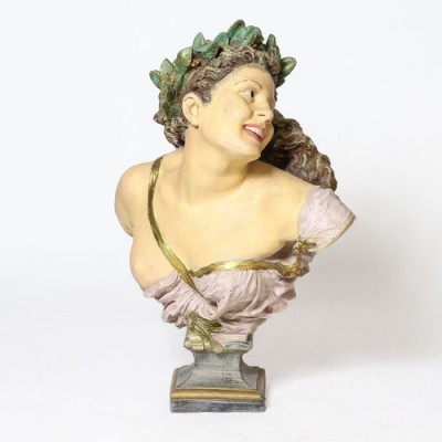 Le Danse Bust 25in. Sq Base - Fiberglass - Indoor/Outdoor Statue -  - HF6587
