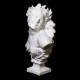 Le Danse Bust 25in. Sq Base Fiberglass Indoor/Outdoor Garden -  - F6587