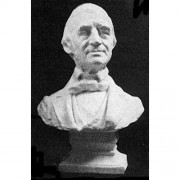 Emerson Bust Lg Fiberglass Resin Indoor/Outdoor Garden