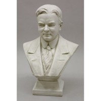 Herbert Hoover 26in. - Fiberglass Resin - Indoor/Outdoor Garden Statue