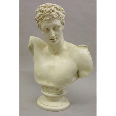 Hermes Bust Large 31in. - Fiberglass - Indoor/Outdoor Statue -  - F155