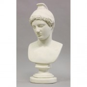 Sappo Roman Warrior 24in. Fiberglass Resin Indoor/Outdoor Statuary