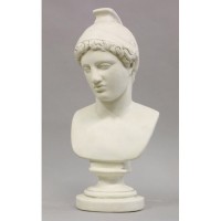 Sappo Roman Warrior 24in. Fiberglass Resin Indoor/Outdoor Statuary