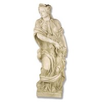 Goddess Of Summer Season 66in. - Lightweight Fiberglass Resin - Outdoor Statue Goddess Of Summer Season 66in. - Lightweight Fiberglass Resin - Outdoor Statue
