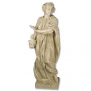 Goddess Of Winter Season 66in. - Lightweight Fiberglass Resin - Outdoor Statue