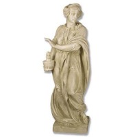 Goddess Of Winter Season 66in. - Lightweight Fiberglass Resin - Outdoor Statue Goddess Of Winter Season 66in. - Lightweight Fiberglass Resin - Outdoor Statue