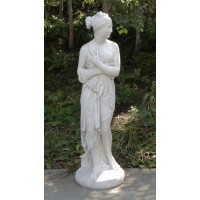 Shy Venus 46in. High  Fiberglass Resin Indoor/Outdoor Statuary