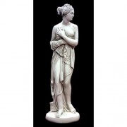 Shy Venus 46in. High  Fiberglass Resin Indoor/Outdoor Garden