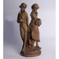 First Love Fiberglass Resin Indoor/Outdoor Garden Statue/Sculpture