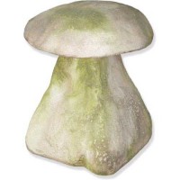 Staddle Stone Mushroom 18in. Fiberglass Resin Indoor/Outdoor Statue