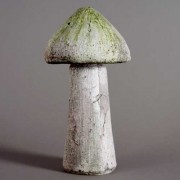 Wild Mushroom 14in. Fiberglass Resin Indoor/Outdoor Garden Statue