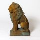 Sitting Lion Right 24in. - Fiber Stone Resin - Indoor/Outdoor Statue -  - FSDS513R