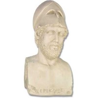 Pericles Bust 23 In. Fiberglass Resin Indoor/Outdoor Statue/Sculpture Pericles Bust 23 In. Fiberglass Resin Indoor/Outdoor Statue/Sculpture