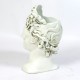 Apollo Head Planter 17in Fiberglass Indoor/Outdoor Garden -  - F7381