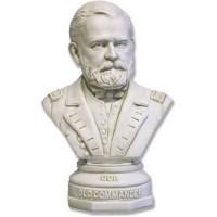 Grant Bust 18 Inch Fiberglass Resin Indoor/Outdoor Statue/Sculpture Grant Bust 18 Inch Fiberglass Resin Indoor/Outdoor Statue/Sculpture
