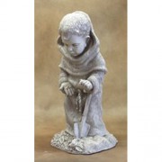 Baby St Fiacre 22in. Lightweight Fiberglass Resin Indoor/Outdoor Garden