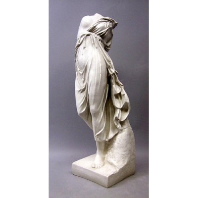 Dancing Bacchante 25in. Fiberglass Indoor/Outdoor Garden Statue -  - F69830