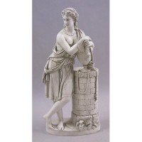 Elizabeth At The Well 42in. - Fiberglass Resin - Indoor/Outdoor Statue