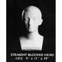 Blocked Head Straight - Fiberglass Resin - Indoor/Outdoor Statue