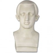 Blocked Head - Straight - Fiberglass Resin - Indoor/Outdoor Statue