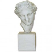 Bust Venus At Bath 18in. High  Fiberglass Resin Indoor/Outdoor Garden