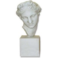 Bust Venus At Bath 18in. High  Fiberglass Resin Indoor/Outdoor Garden