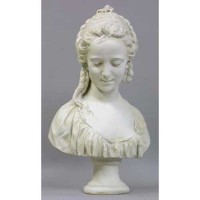 Chercheuse D'esprit - Attiret 22in. Fiberglass Resin - Outdoor Statue