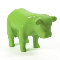 Pop Art Cow Fiberglass Resin Indoor/Outdoor Garden Statue