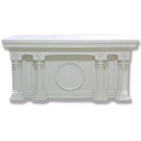 Altar (Bottom) 75in. High - Lightweight Fiberglass Resin - Indoor/Outdoor Statue