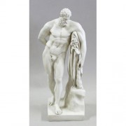Farnese Hercules 30in. - Fiberglass Resin - Indoor/Outdoor Statue