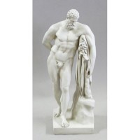 Farnese Hercules 30in. - Fiberglass Resin - Indoor/Outdoor Statue